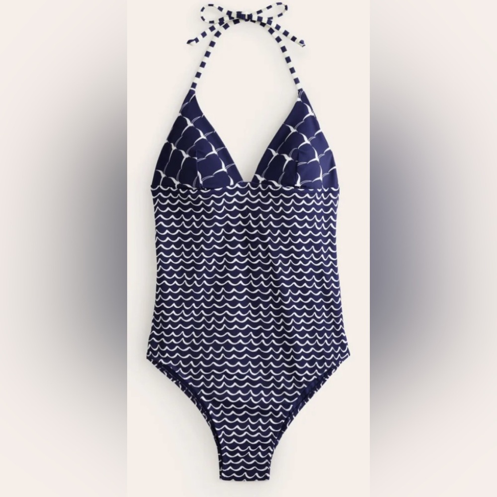 NWT boden Super Cute
 Swimsuit - Navy US 10L